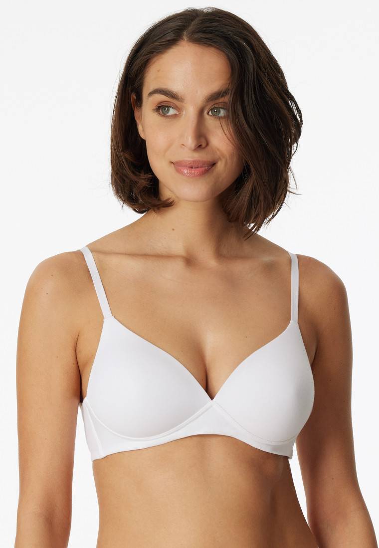 Schiesser Soft BH Organic Cotton Mit Schale Weiß - 95/5