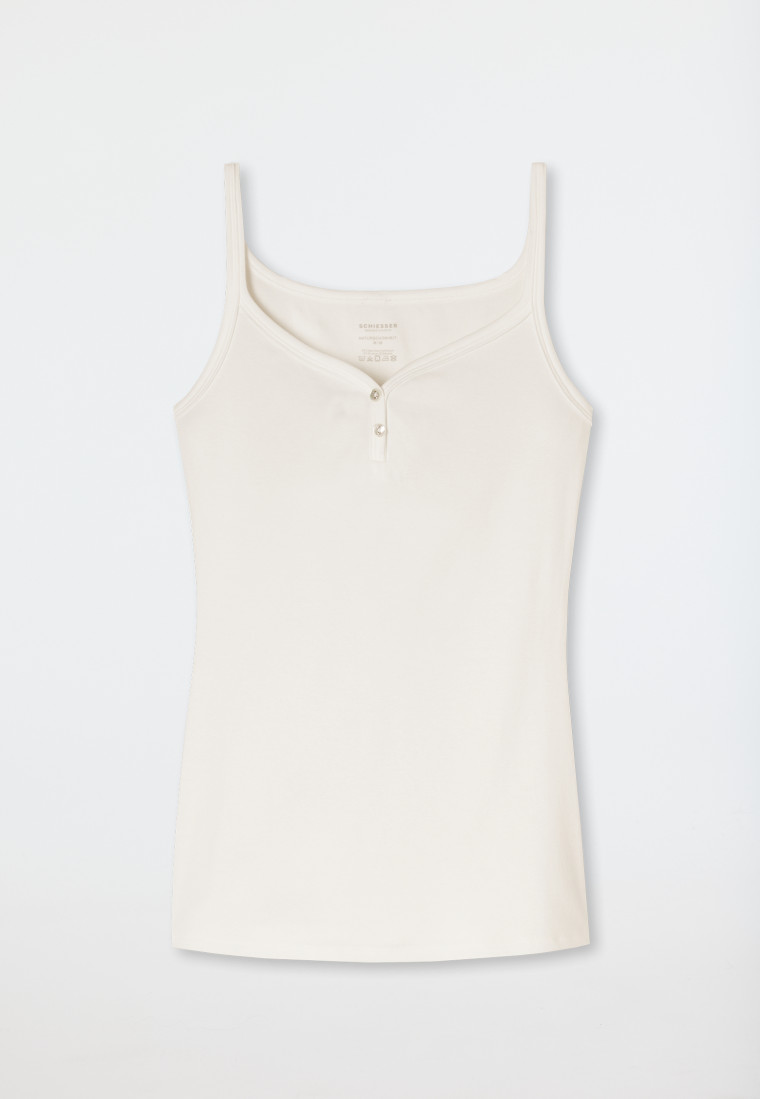 Schiesser Spaghettitop Feinripp Sekt - Naturschönheit