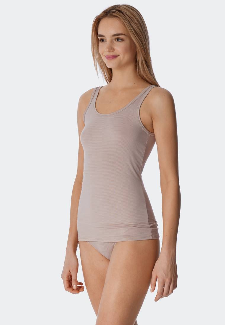 Schiesser Trägertops 2er-Pack Sand - Modal Essentials