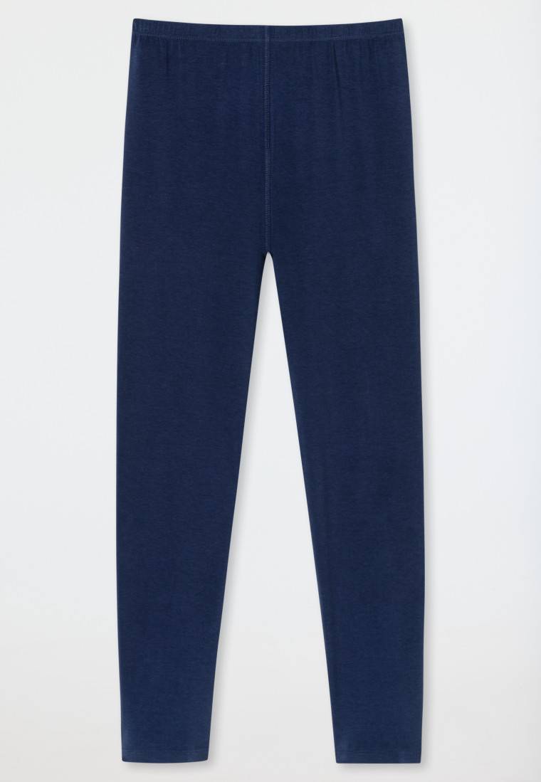 Schiesser Unterhose Lang Unisex Wärmend Dunkelblau - Thermo