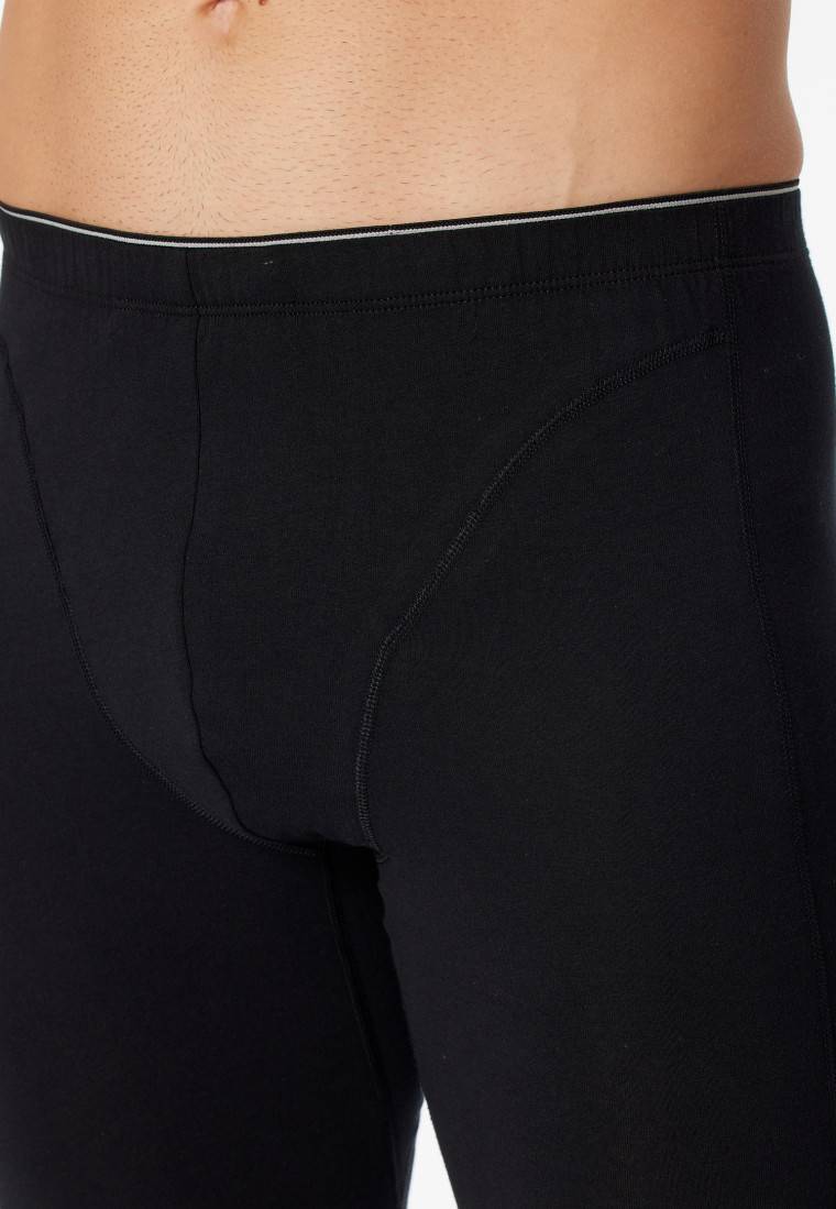 Schiesser Unterhose Organic Cotton Elastisch Schwarz - 95/5