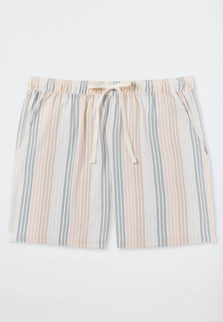 Schiesser Webhose Kurz Streifen Mehrfarbig - Mix+Relax