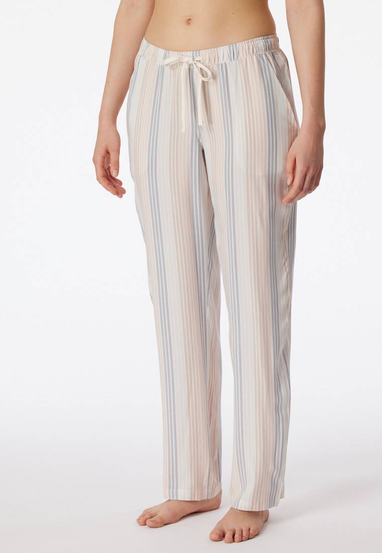 Schiesser Webhose Lang Streifen Mehrfarbig - Mix+Relax