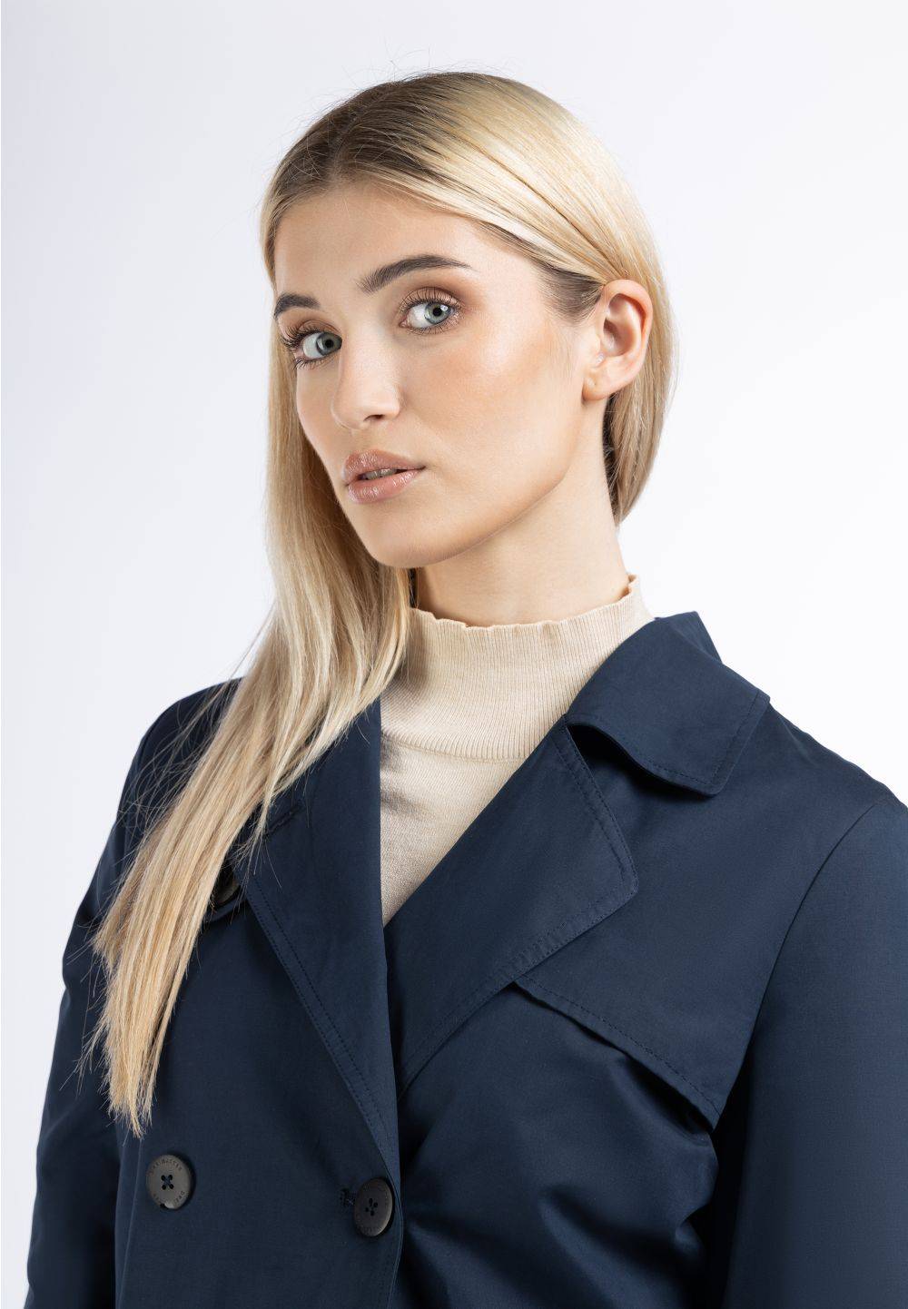 Schmuddelwedda DreiMaster Klassik Kurze Trenchjacke