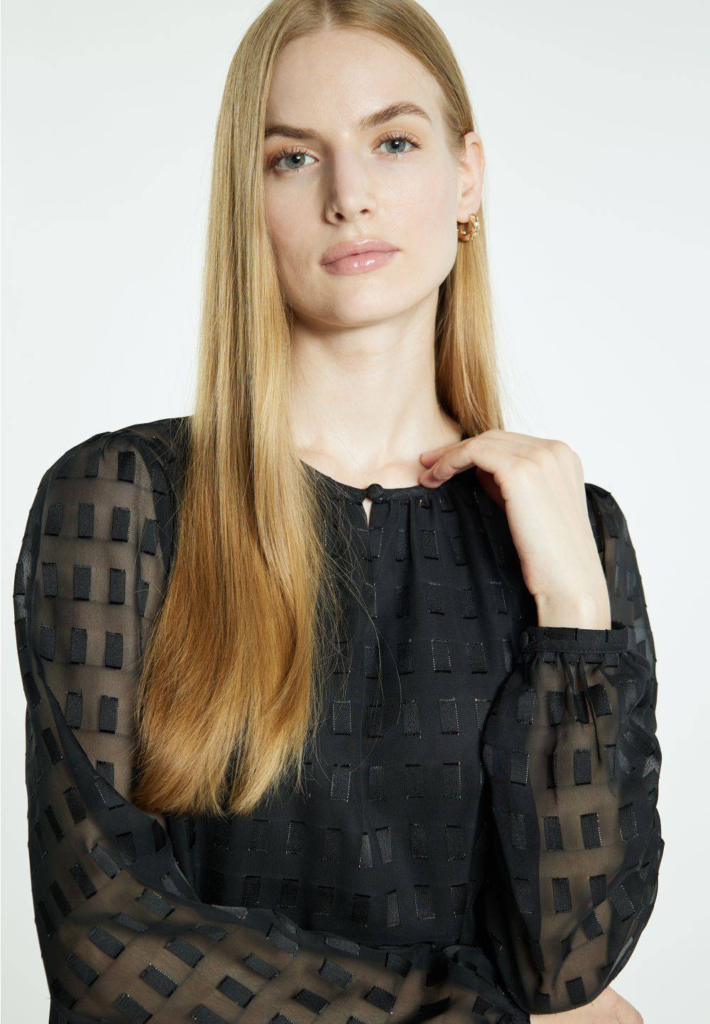 Schmuddelwedda DreiMaster Klassik Midikleid Mit Glitzer