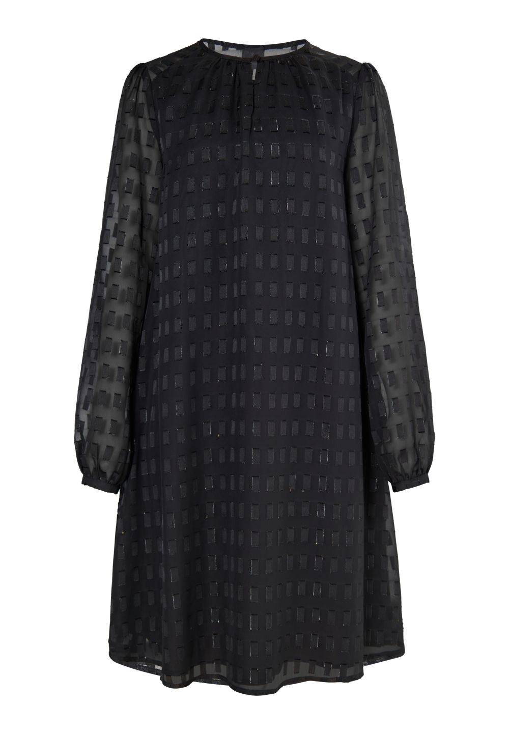 Schmuddelwedda DreiMaster Klassik Midikleid mit Glitzer