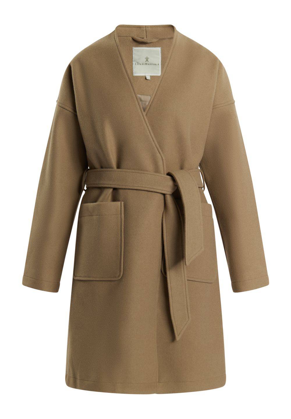 Schmuddelwedda DreiMaster Klassik Übergangsmantel In Wolloptik