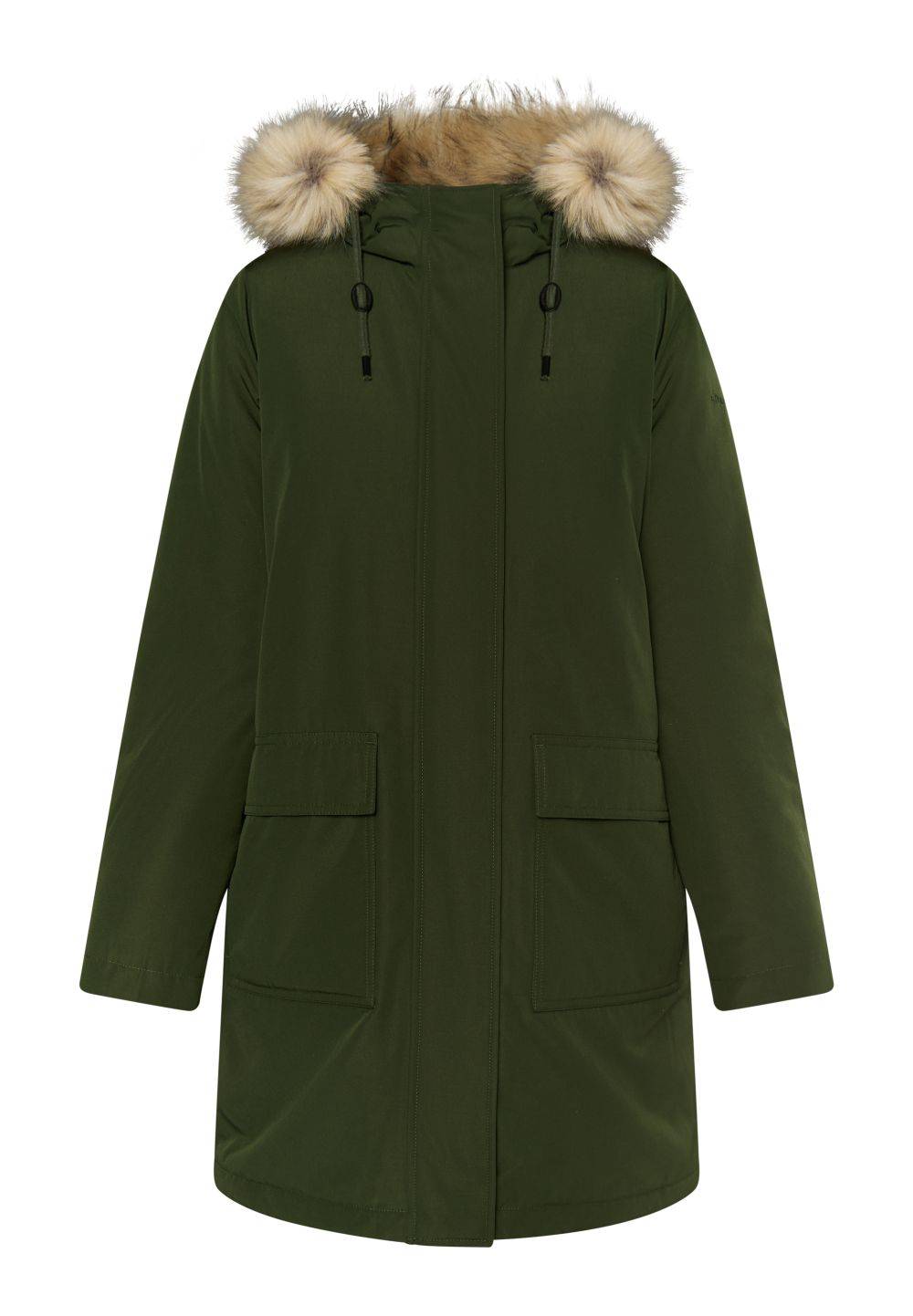 Schmuddelwedda DreiMaster Klassik Winterparka Mit Kunstfell