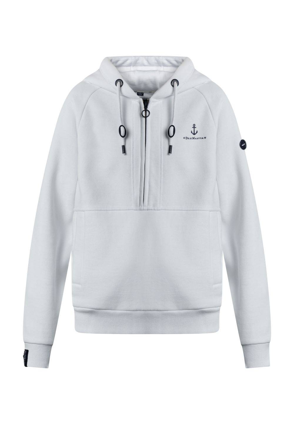 Schmuddelwedda DreiMaster Maritim Kapuzenpullover Mit Reißverschluss