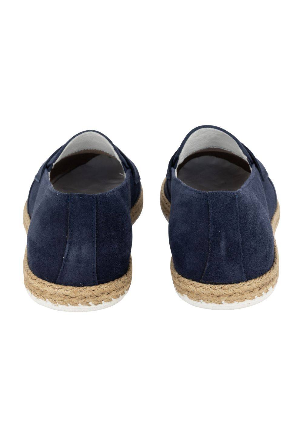 Schmuddelwedda DreiMaster Maritim Penny Loafer Aus Veloursleder