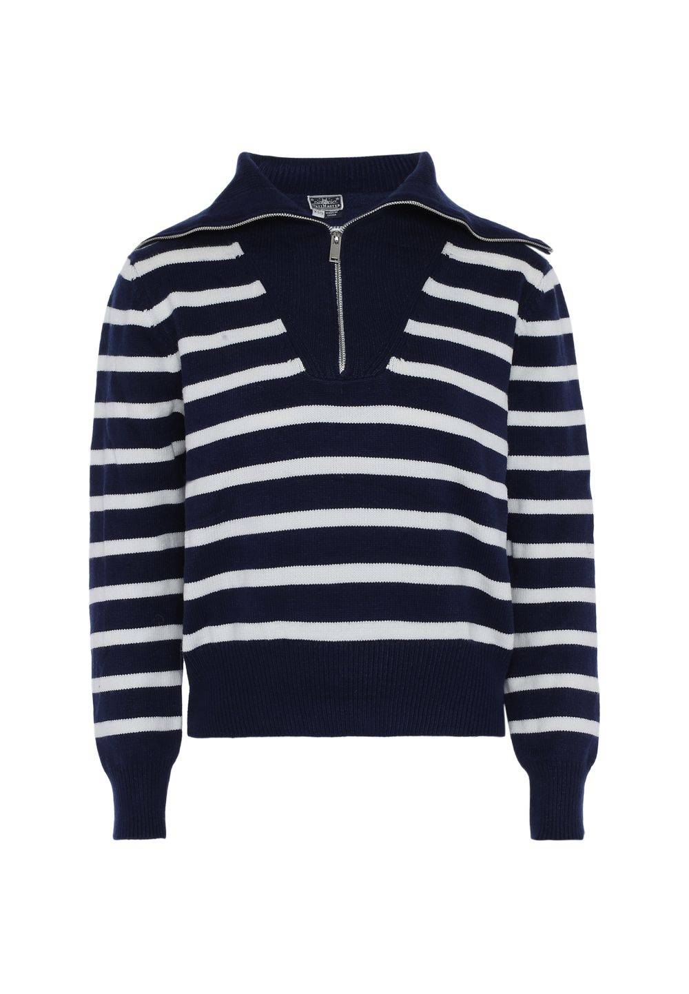 Schmuddelwedda Dreimaster Maritim Pullover Mit Streifen