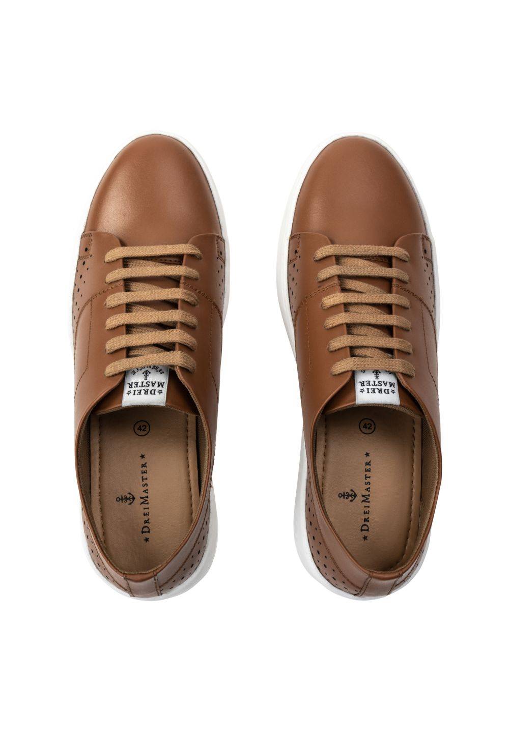 Schmuddelwedda DreiMaster Maritim Sneakers Aus Leder