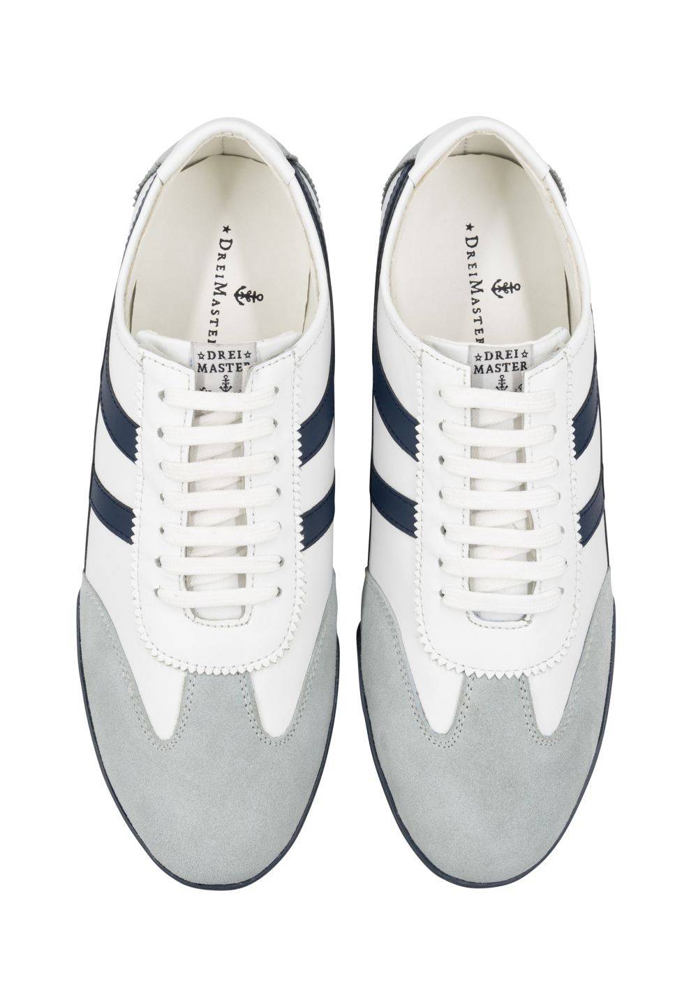 Schmuddelwedda DreiMaster Maritim Sneakers Aus Leder