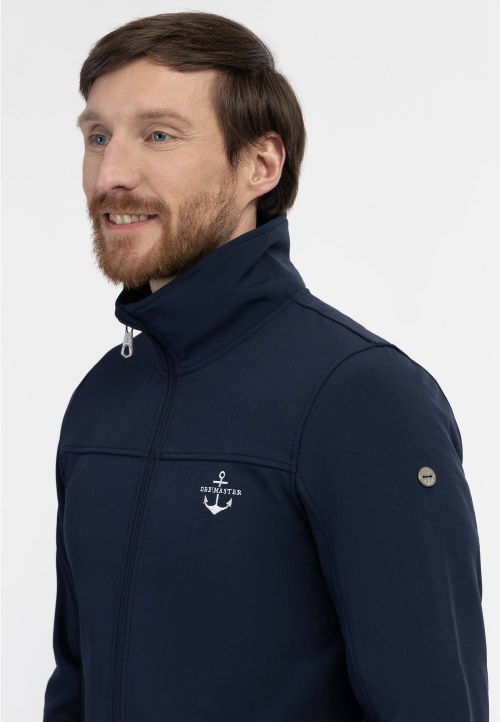 Schmuddelwedda DreiMaster Maritim Softshelljacke - Recyceltes Material