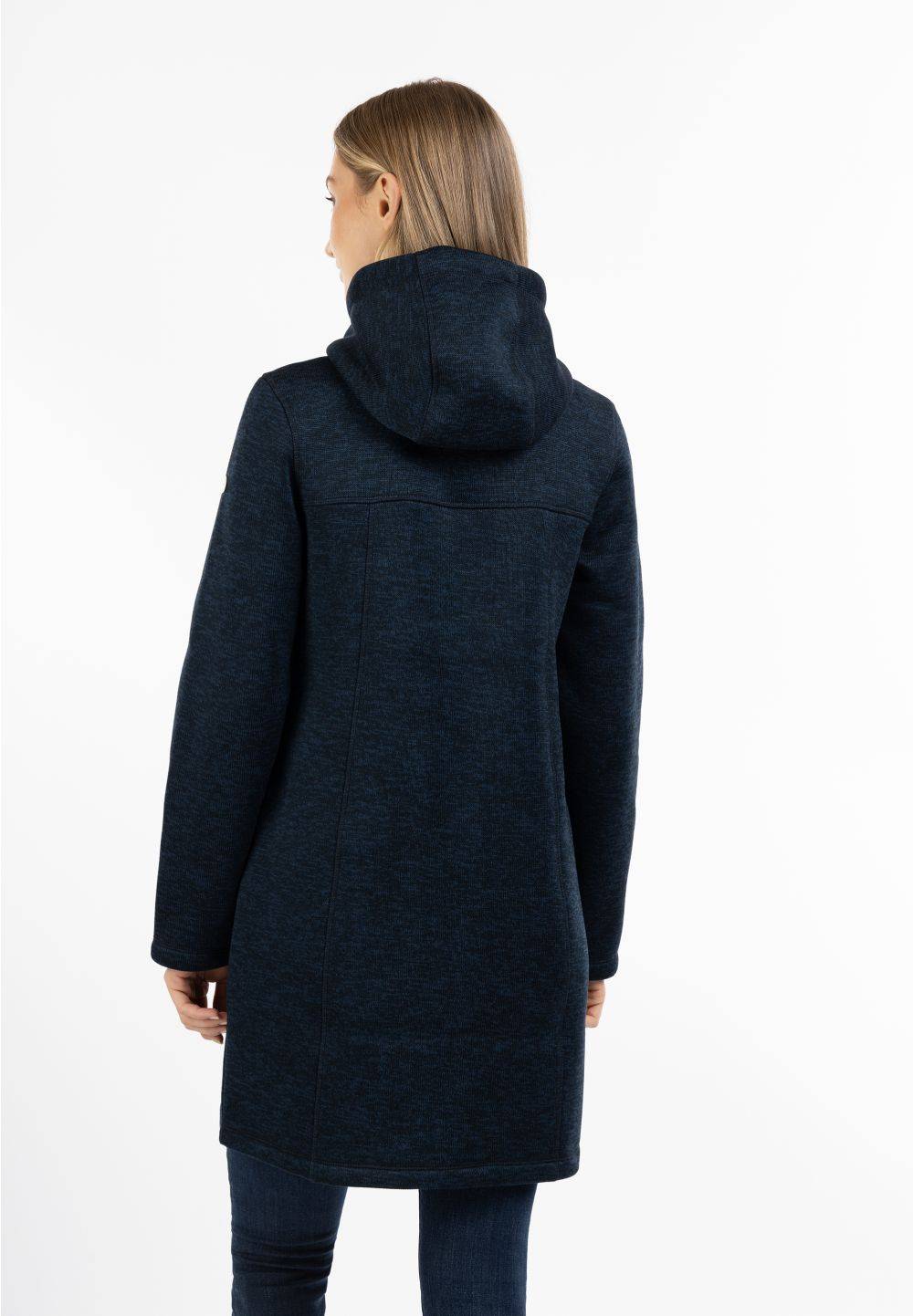 Schmuddelwedda DreiMaster Maritim Strickfleece-Dufflecoat
