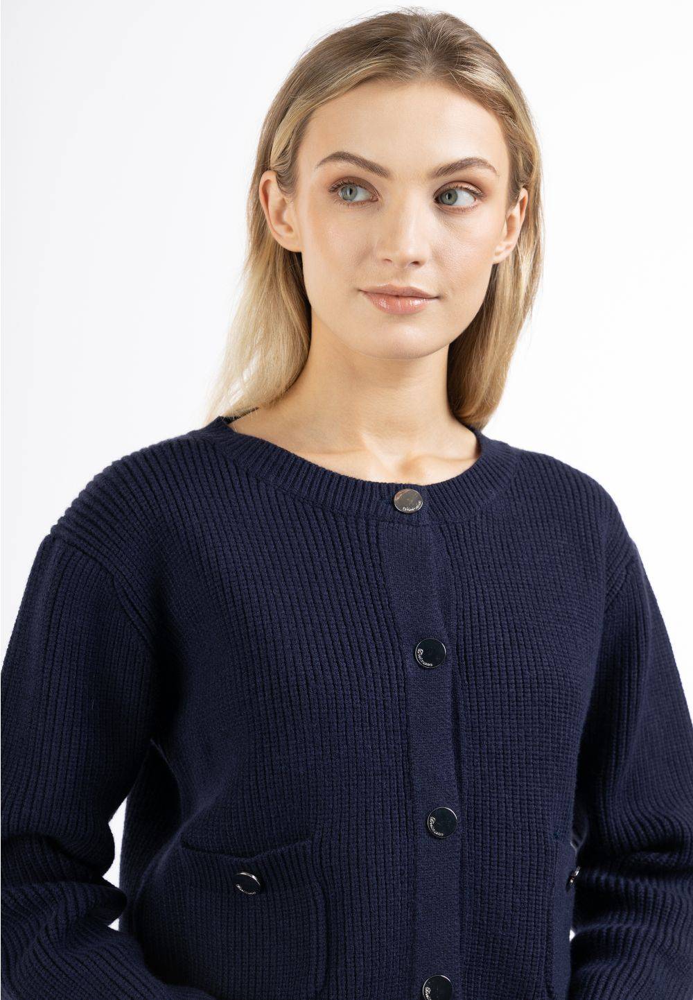 Schmuddelwedda DreiMaster Maritim Strickjacke Mit Knöpfen