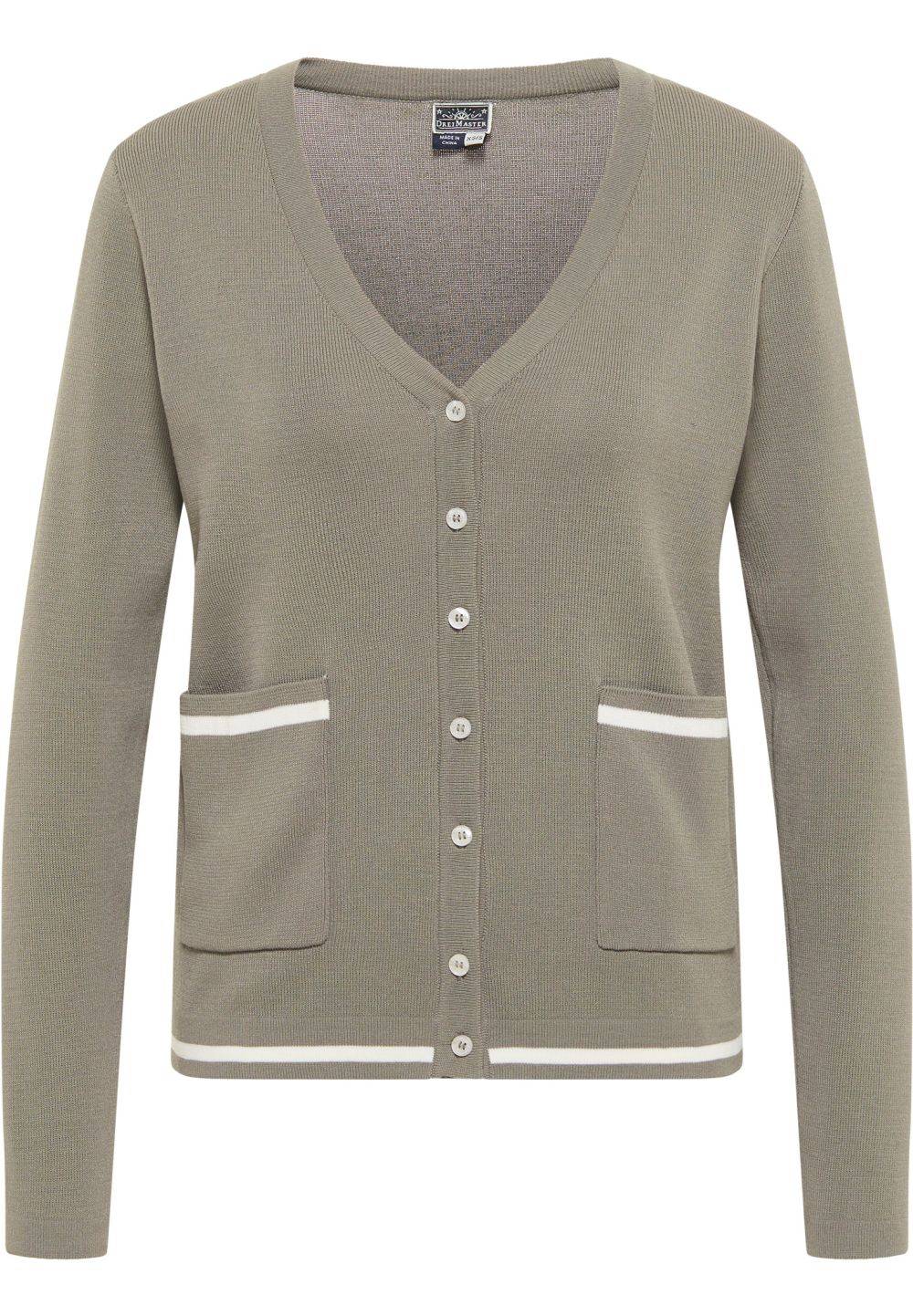 Schmuddelwedda DreiMaster Maritim Strickjacke Mit Knöpfen