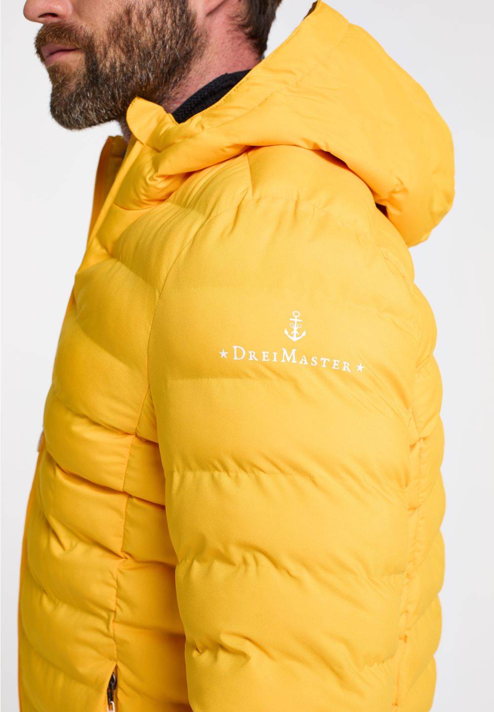 Schmuddelwedda DreiMaster Maritim Wattierte Steppjacke