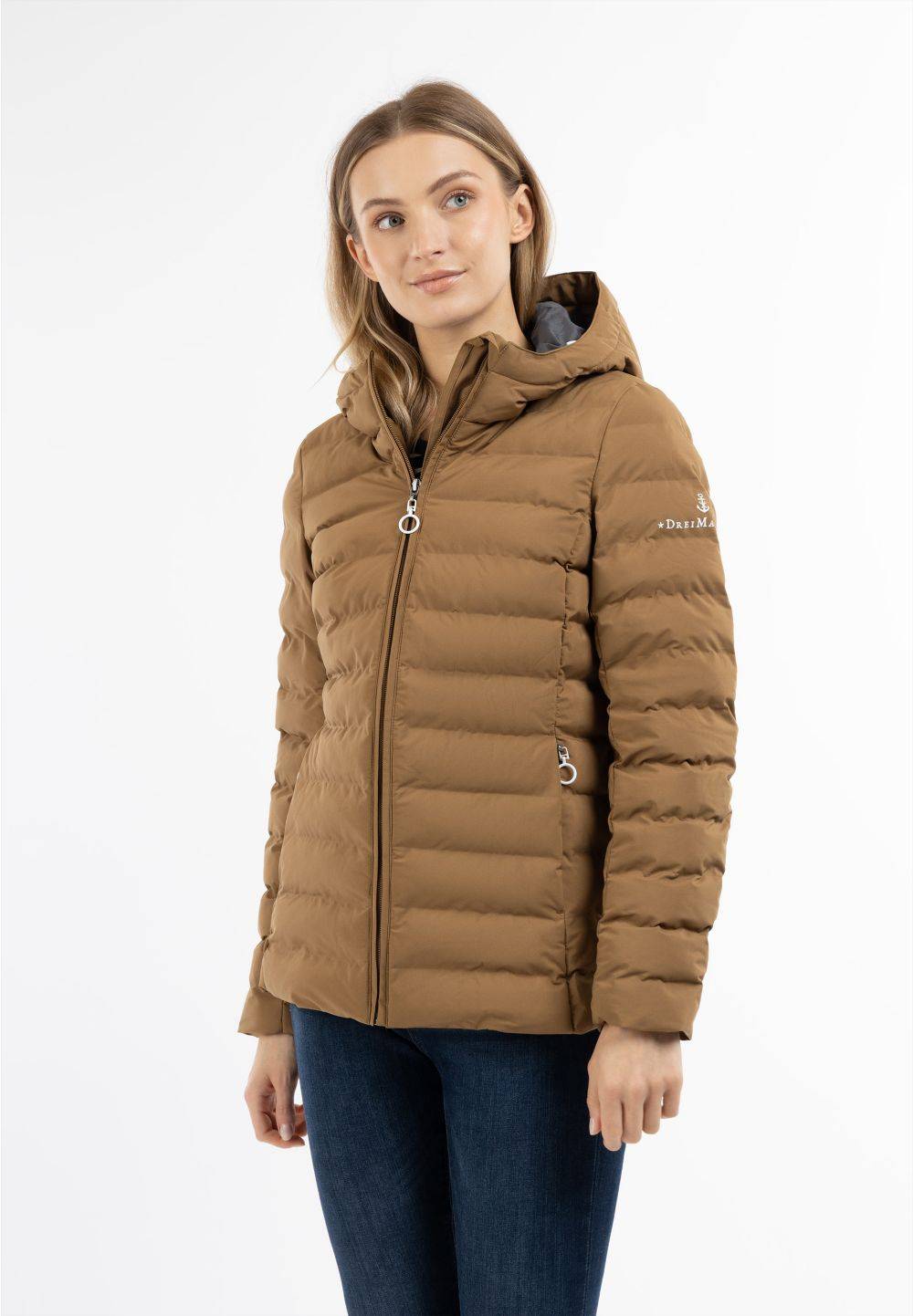 Schmuddelwedda DreiMaster Maritim Wattierte Winterjacke