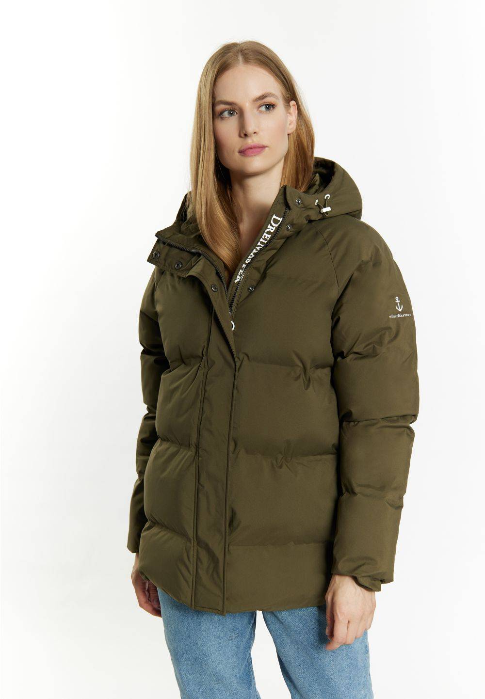 Schmuddelwedda DreiMaster Maritim Winterjacke mit Wattierung