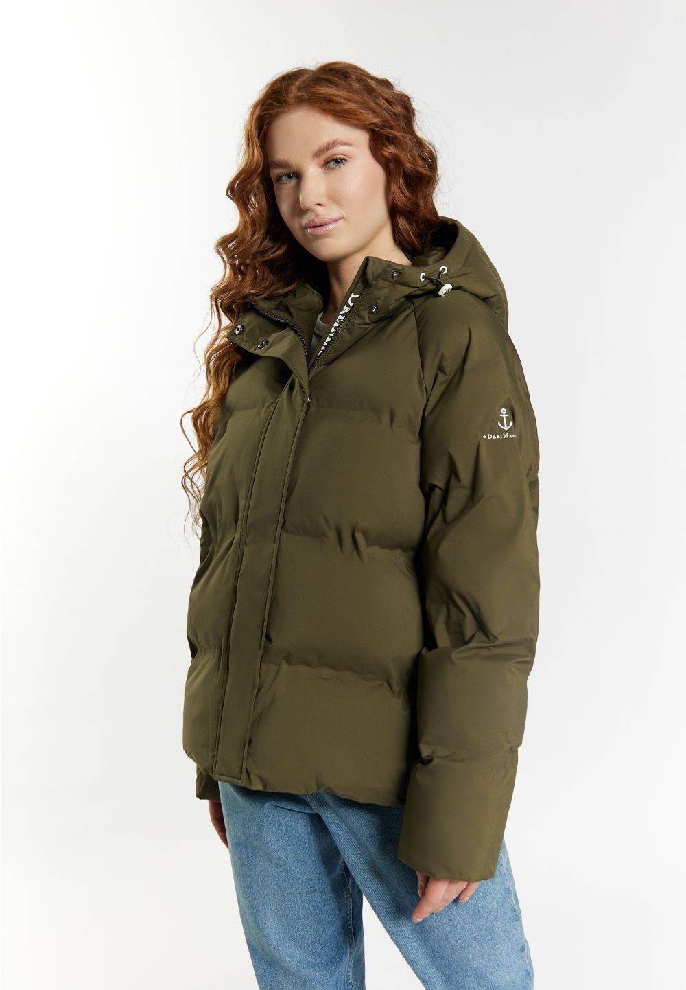 Schmuddelwedda DreiMaster Maritim Winterjacke mit Wattierung