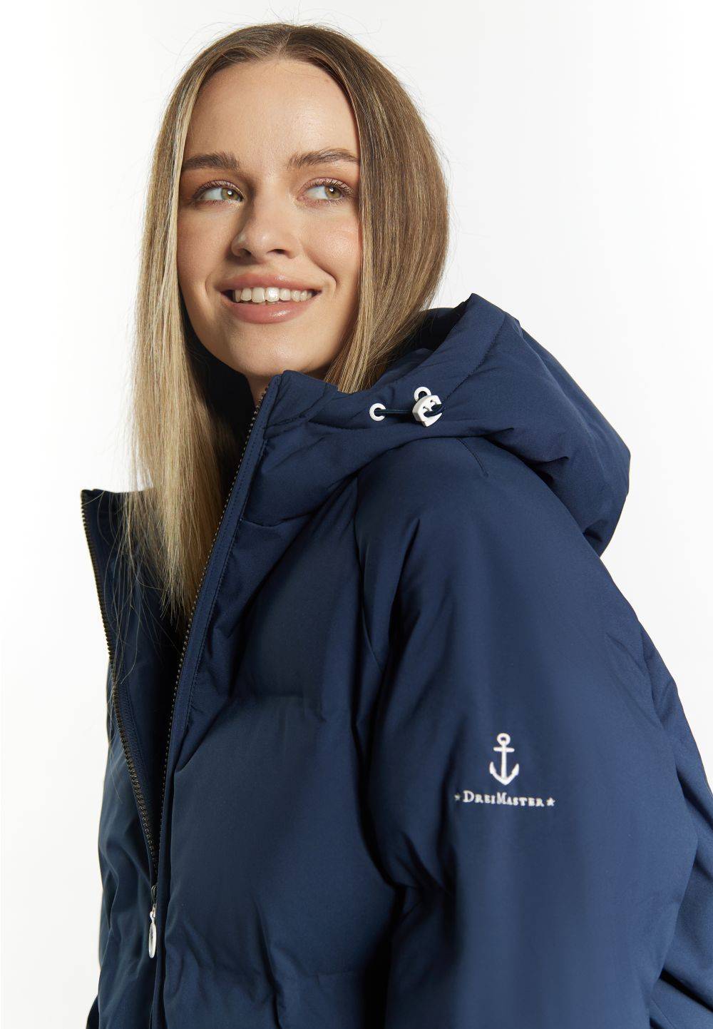 Schmuddelwedda DreiMaster Maritim Winterjacke Mit Wattierung