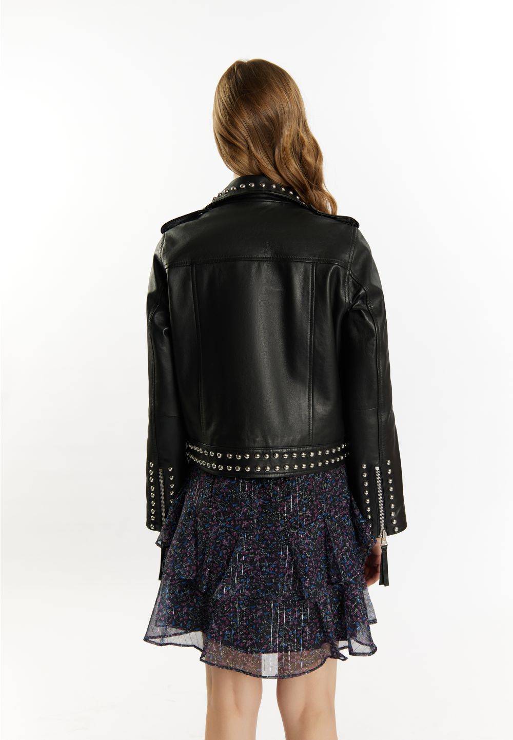 Schmuddelwedda DreiMaster Vintage Bikerjacke Aus Leder