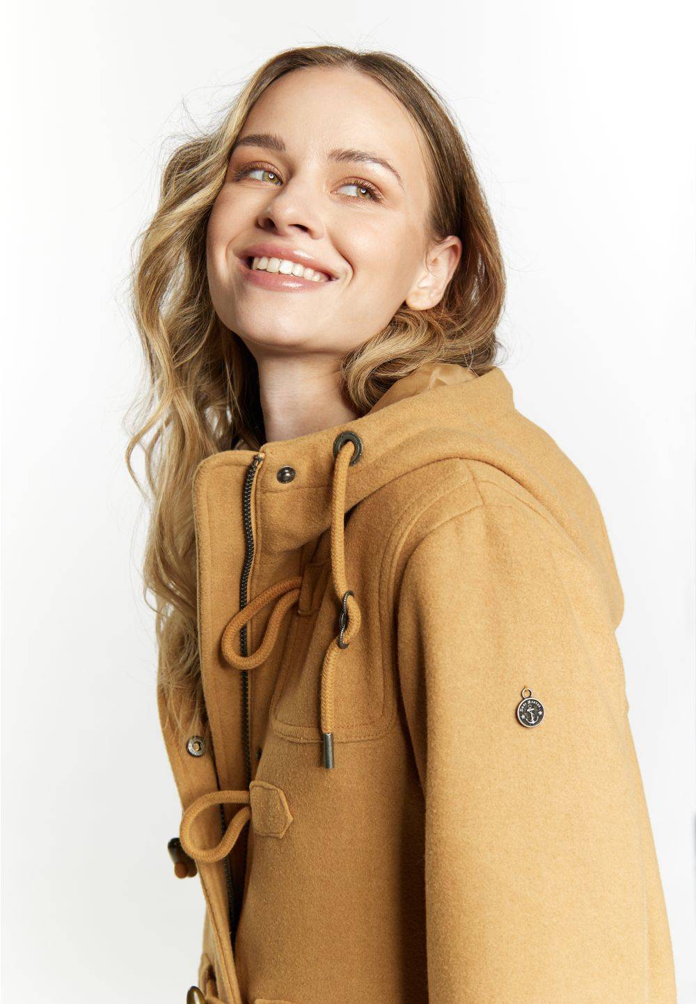 Schmuddelwedda DreiMaster Vintage Dufflecoat Aus Wollgemisch