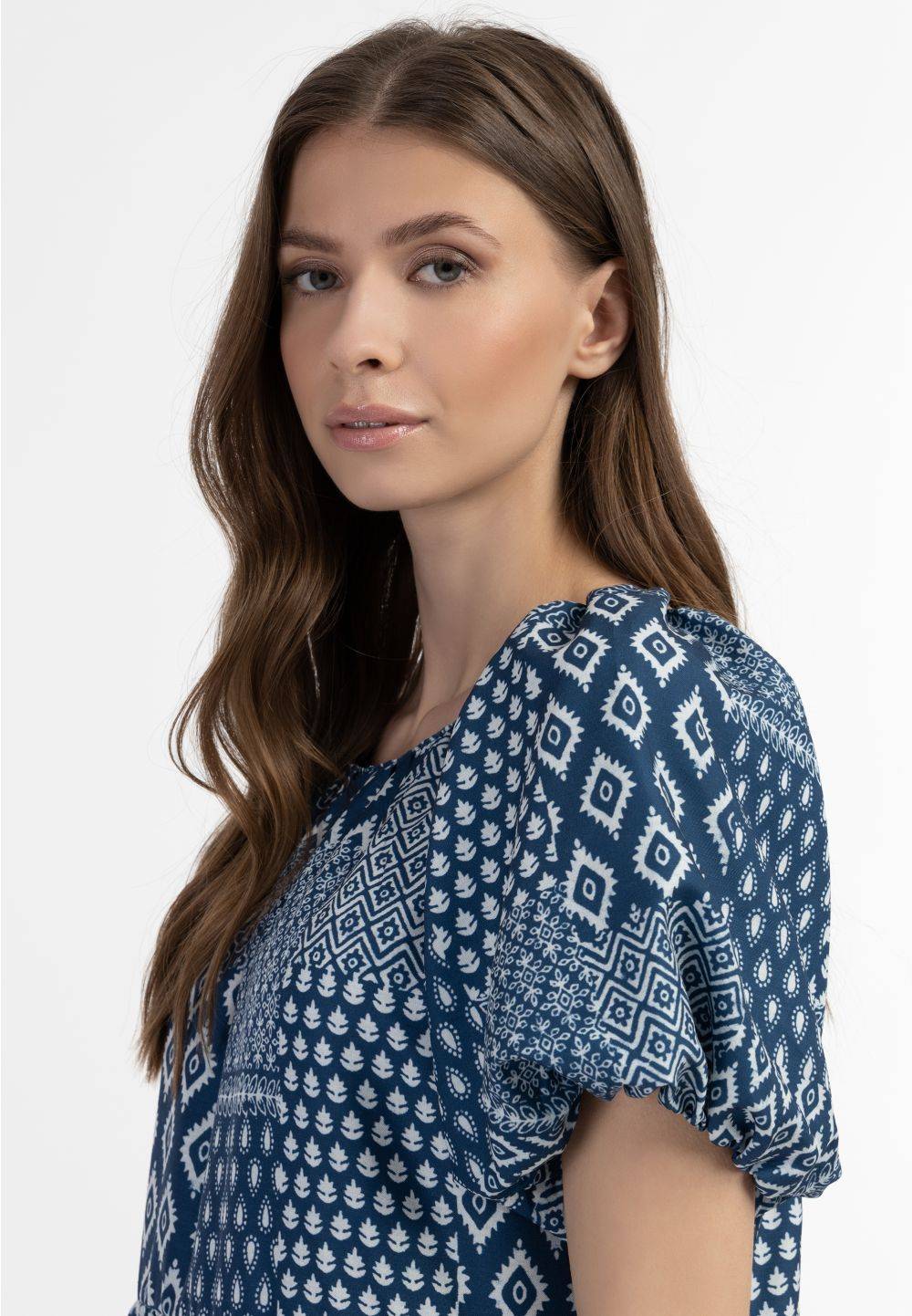 Schmuddelwedda DreiMaster Vintage Kurzarm Maxikleid