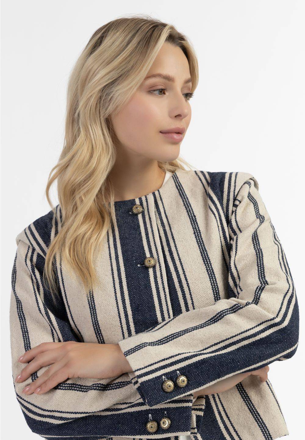 Schmuddelwedda DreiMaster Vintage Kurze Blazerjacke