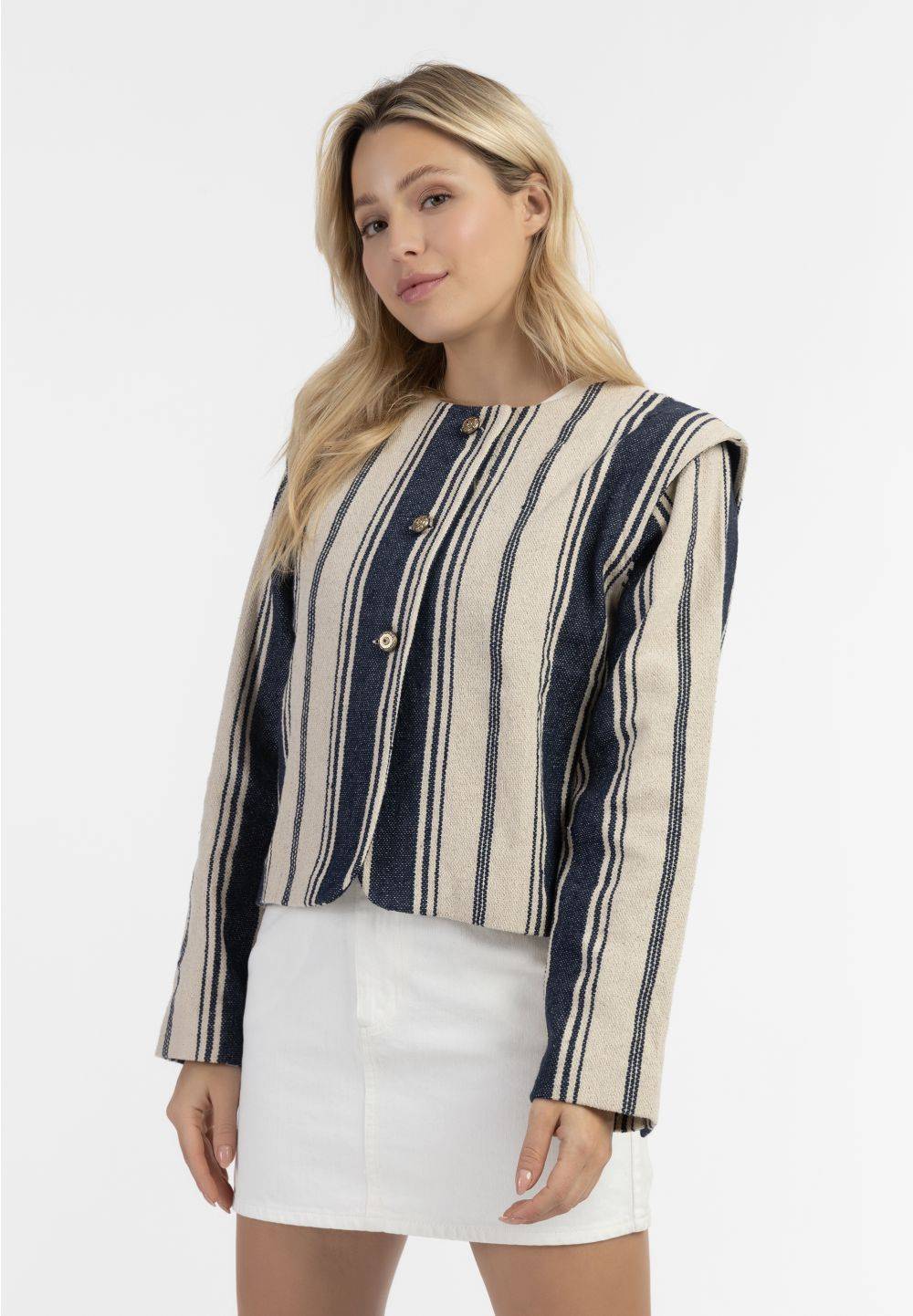 Schmuddelwedda DreiMaster Vintage Kurze Blazerjacke