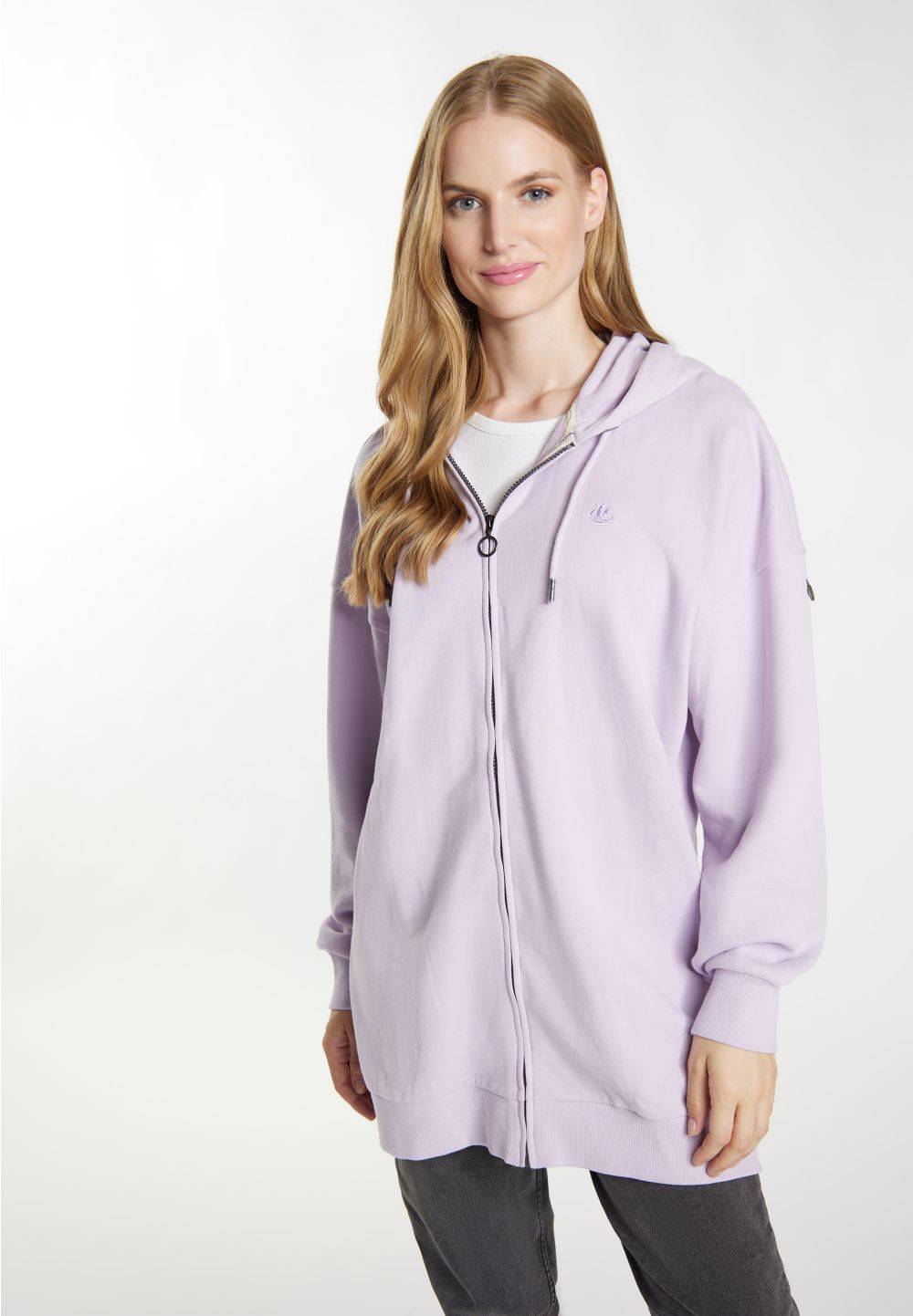 Schmuddelwedda DreiMaster Vintage Lange Sweat Kapuzenjacke