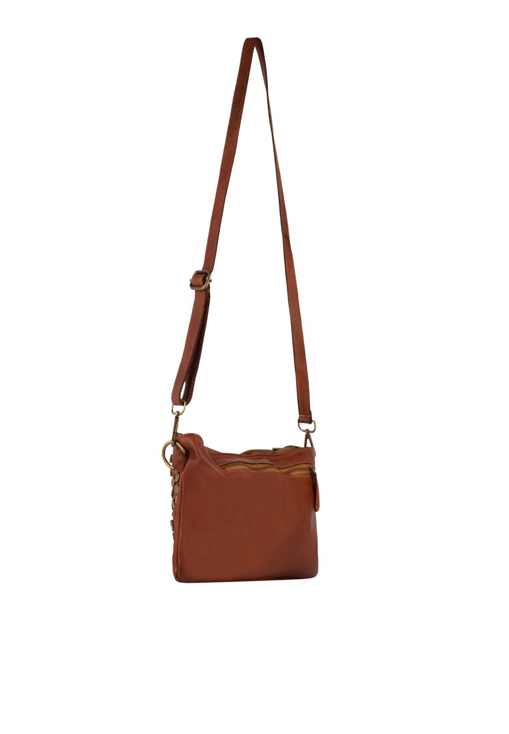 Schmuddelwedda DreiMaster Vintage Ledertasche Mit Nieten