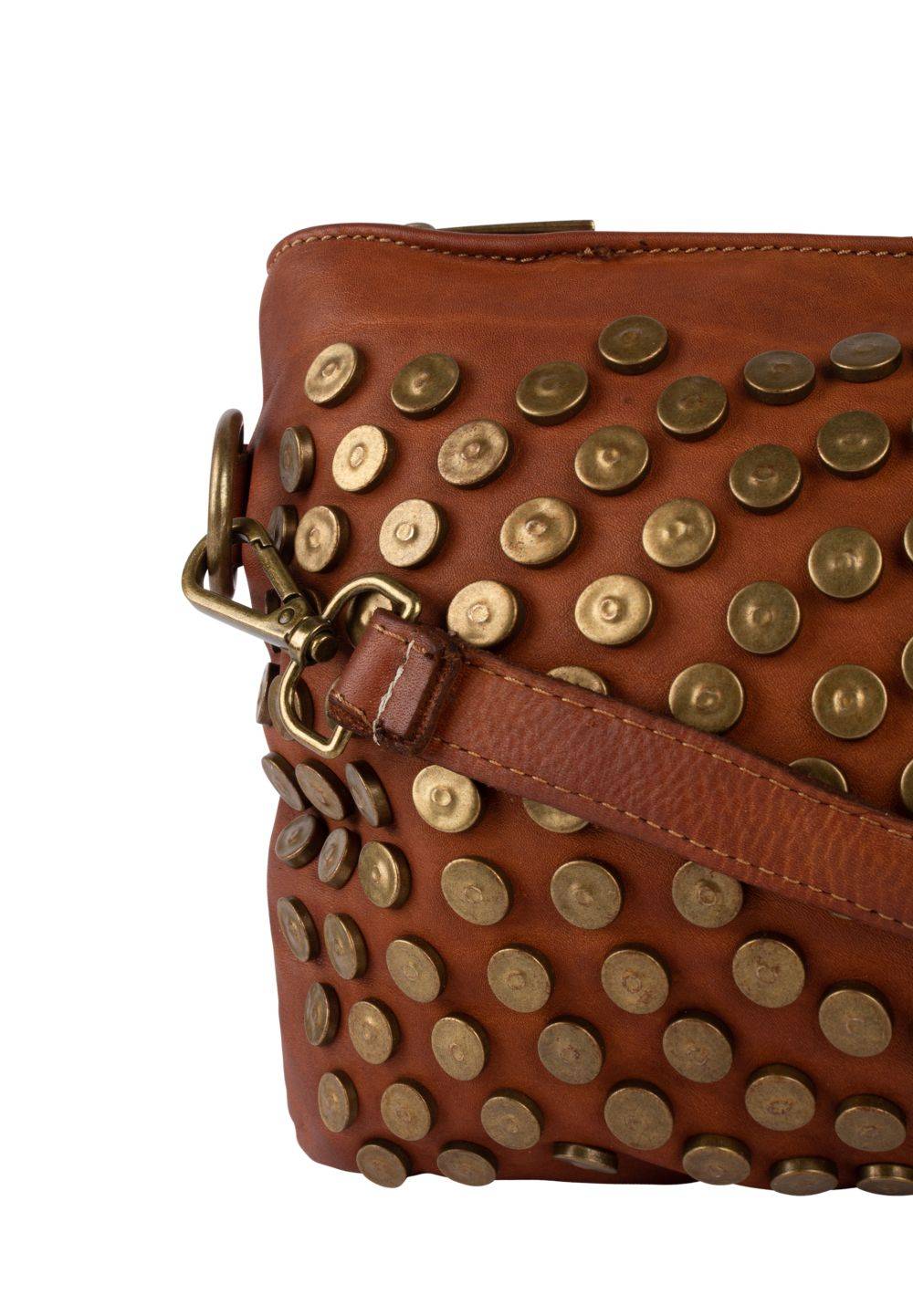 Schmuddelwedda DreiMaster Vintage Ledertasche Mit Nieten