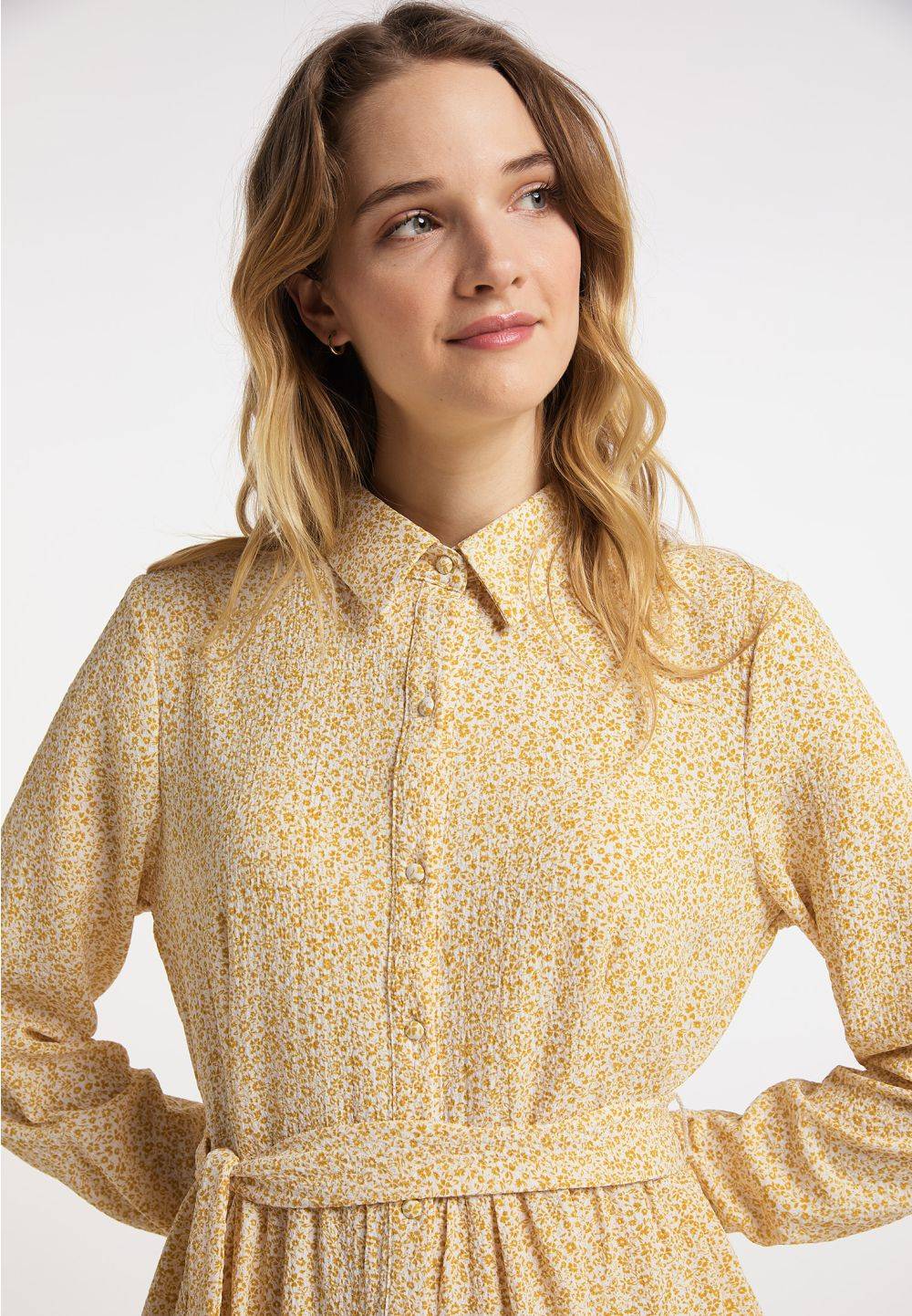 Schmuddelwedda DreiMaster Vintage Maxikleid Mit Blumenprint