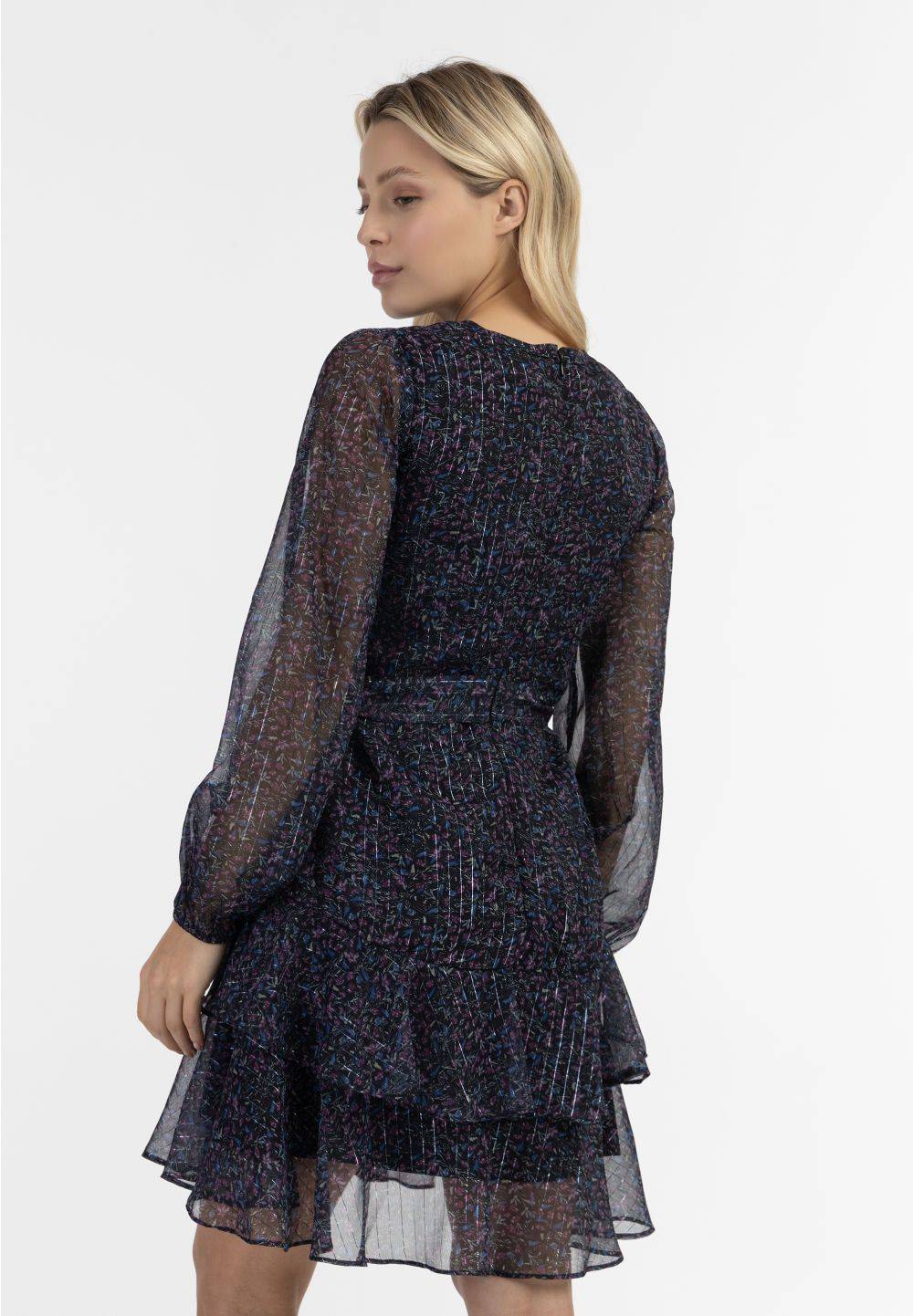 Schmuddelwedda DreiMaster Vintage Midi Langarmkleid