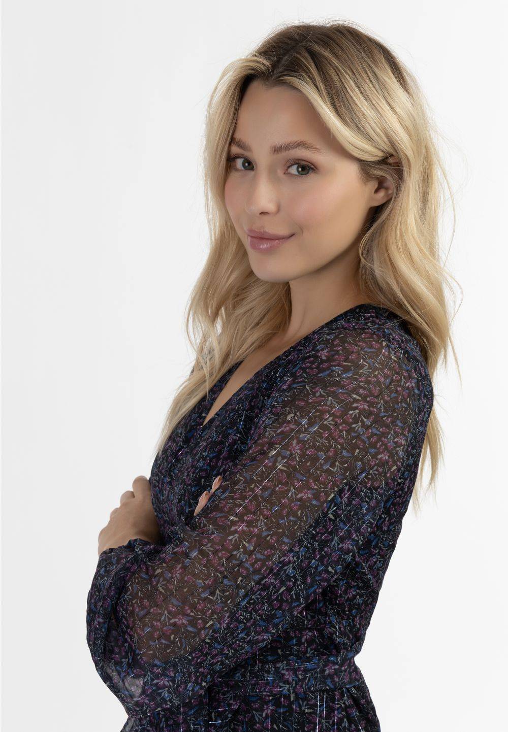 Schmuddelwedda DreiMaster Vintage Midi Langarmkleid