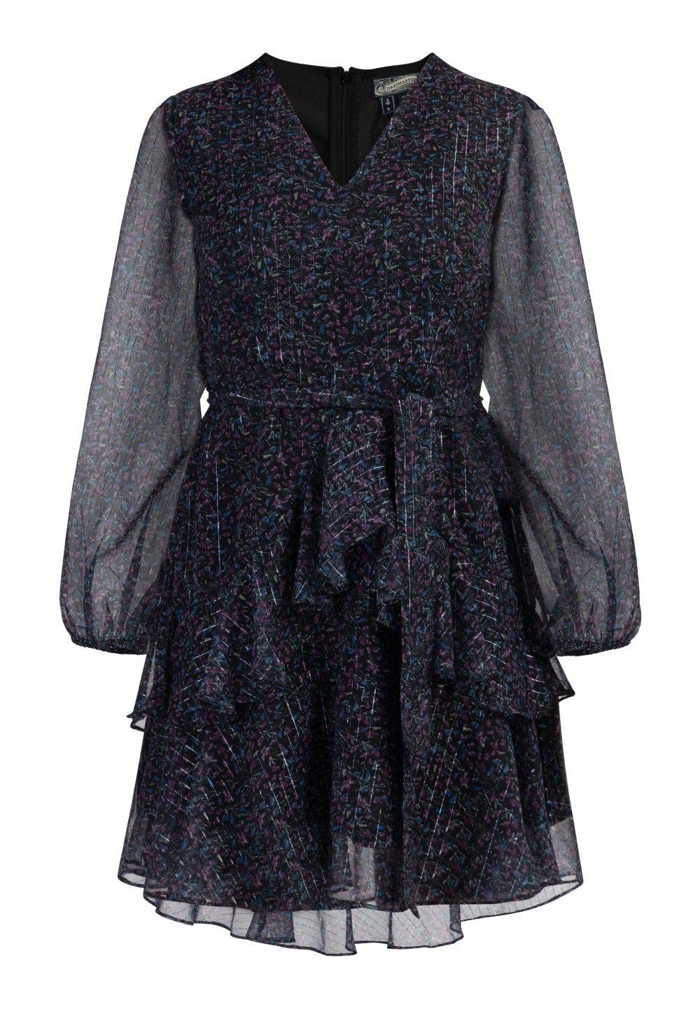 Schmuddelwedda DreiMaster Vintage Midi Langarmkleid