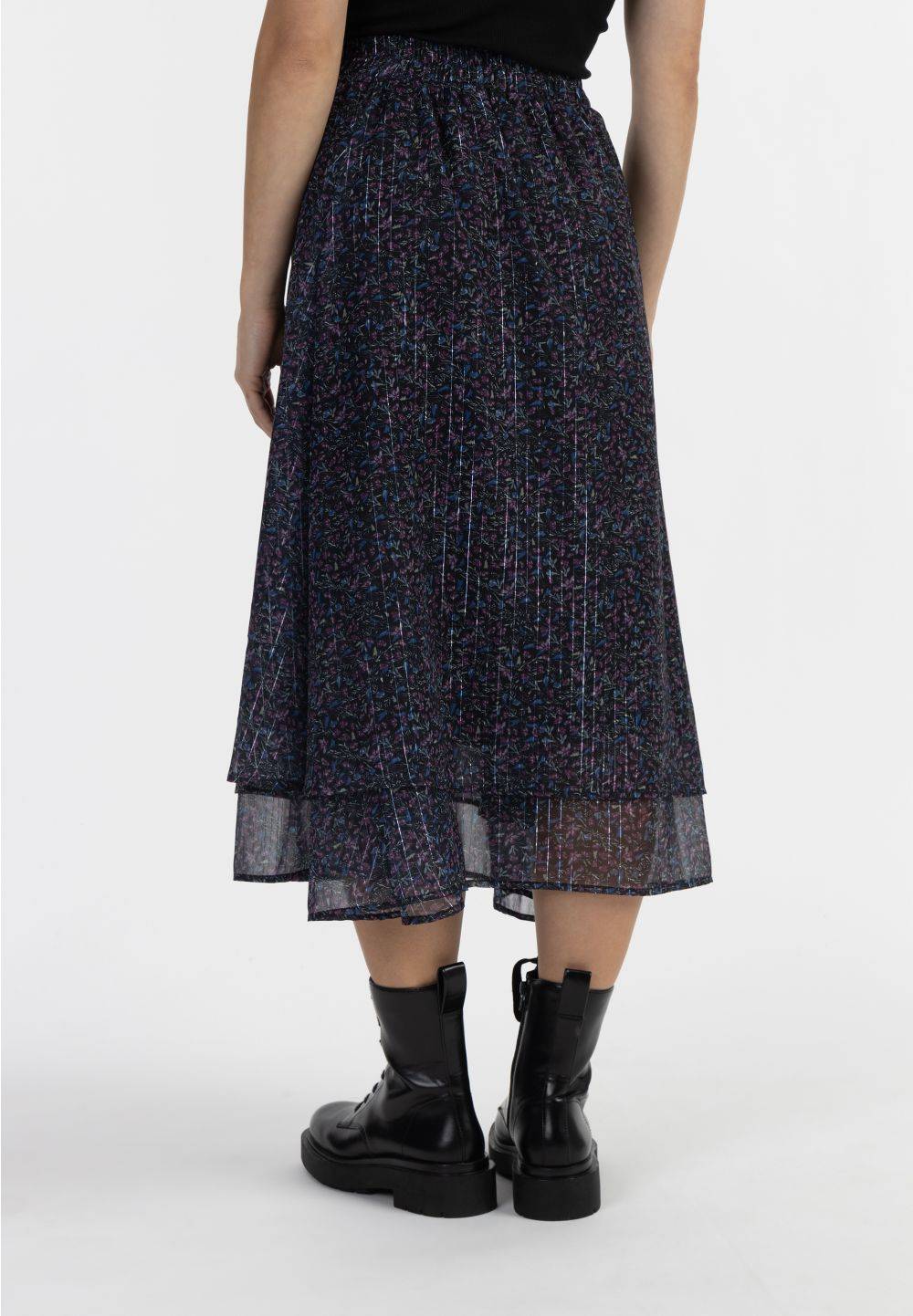 Schmuddelwedda DreiMaster Vintage Midirock Mit Blütenprint