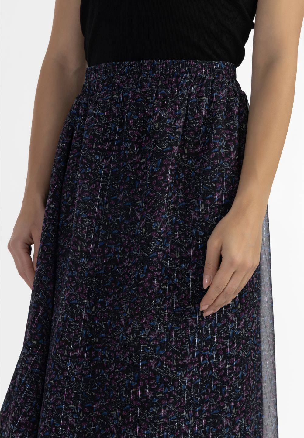 Schmuddelwedda DreiMaster Vintage Midirock Mit Blütenprint