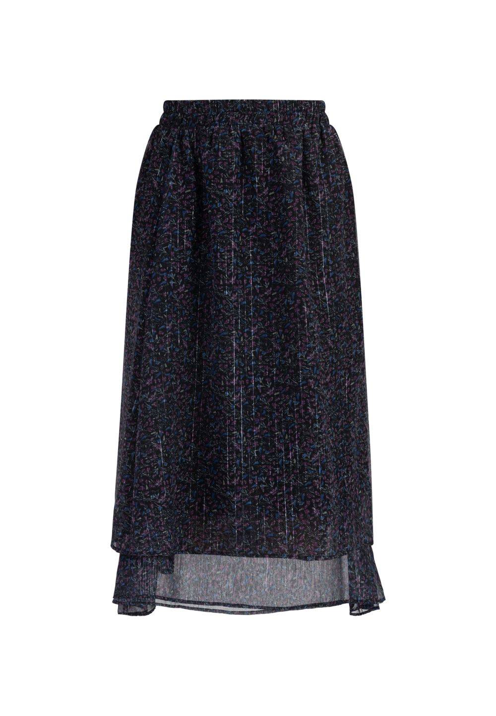 Schmuddelwedda DreiMaster Vintage Midirock Mit Blütenprint