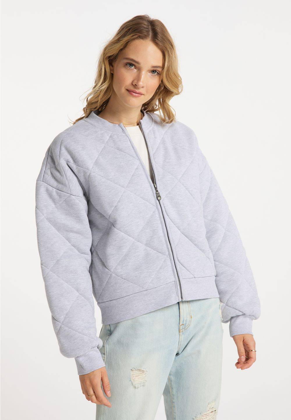 Schmuddelwedda DreiMaster Vintage Quilted Sweatjacke