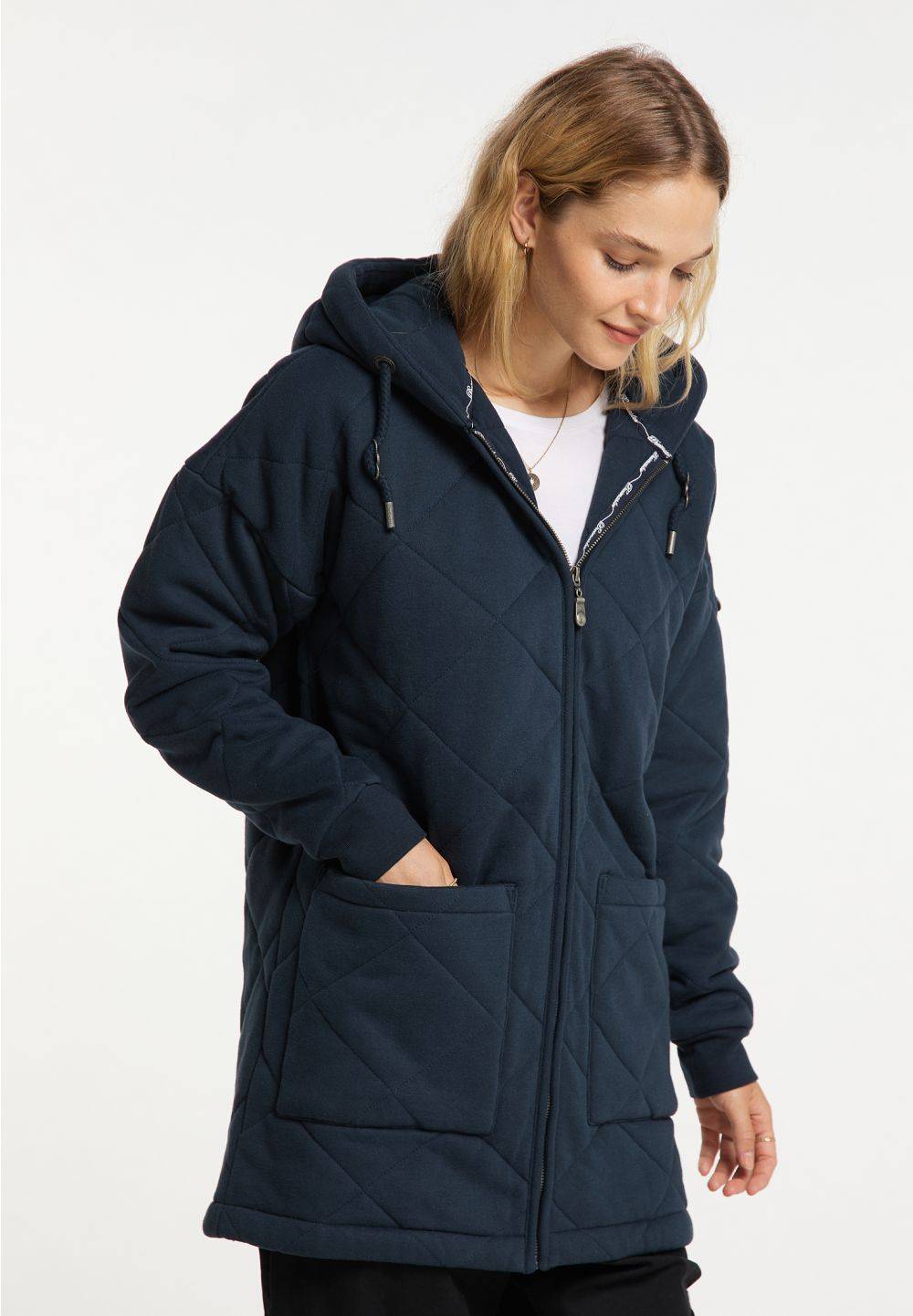 Schmuddelwedda DreiMaster Vintage Quilted Sweatmantel