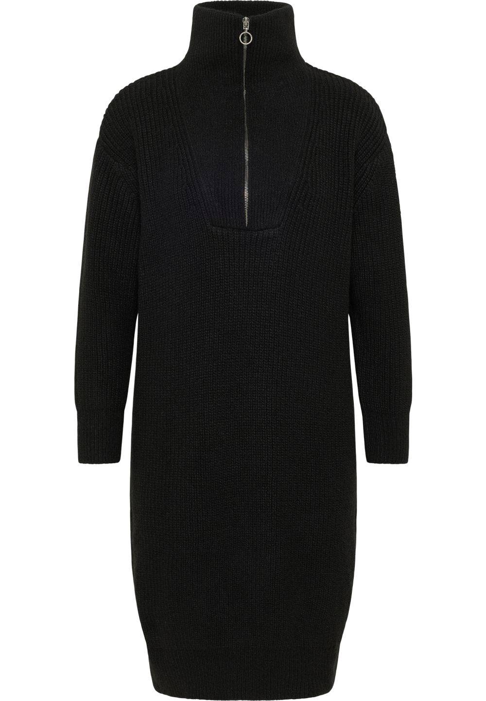 Schmuddelwedda DreiMaster Vintage Strick Langarmkleid Midi