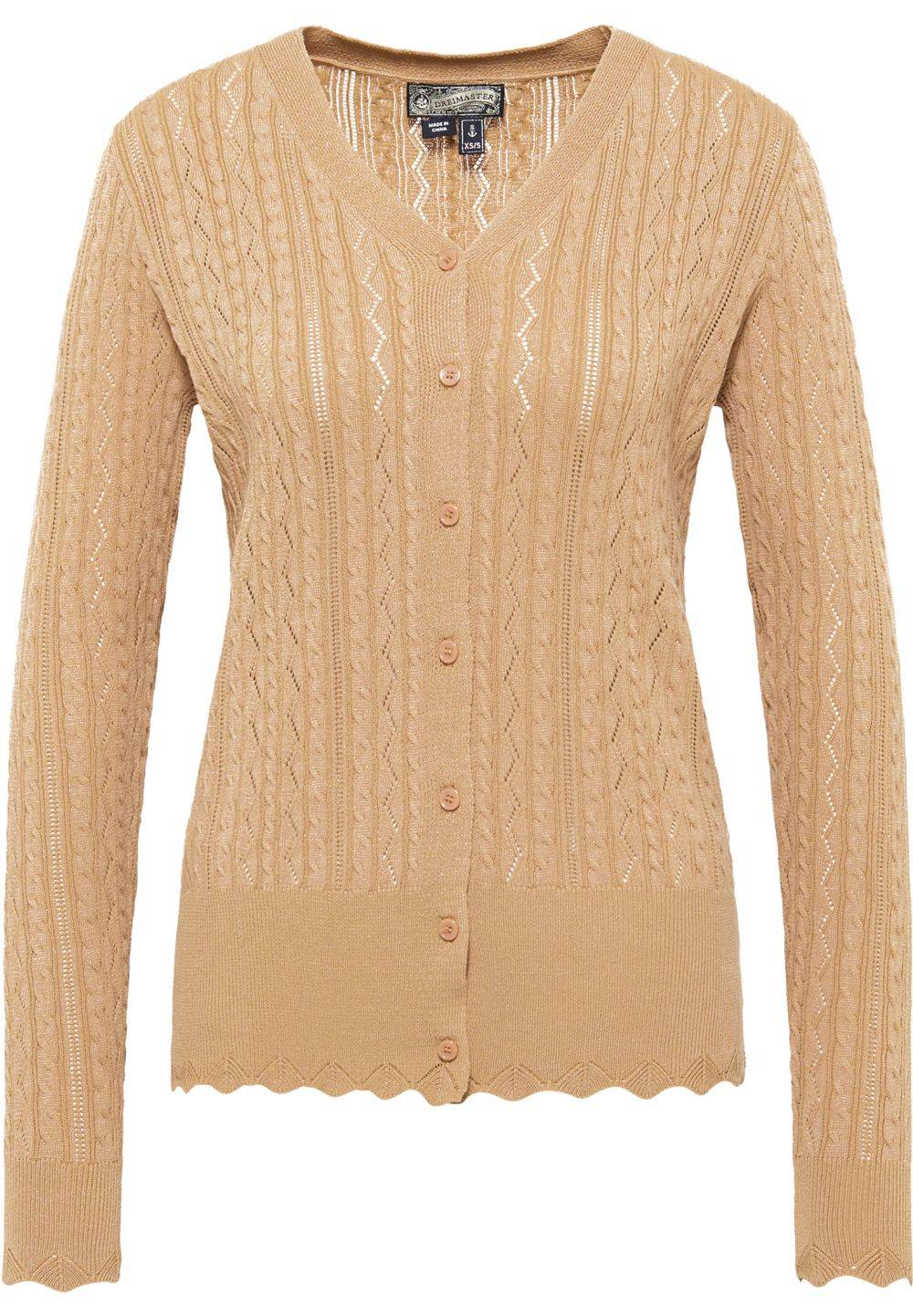 Schmuddelwedda DreiMaster Vintage Strickjacke Mit Knöpfen