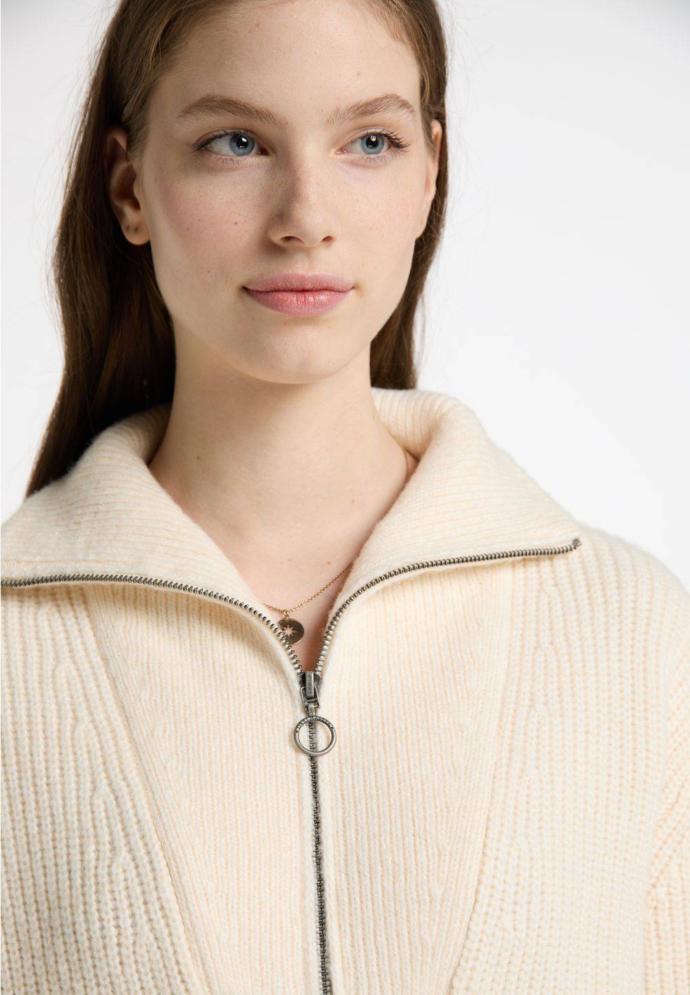 Schmuddelwedda DreiMaster Vintage Strickjacke Mit Reißverschluss