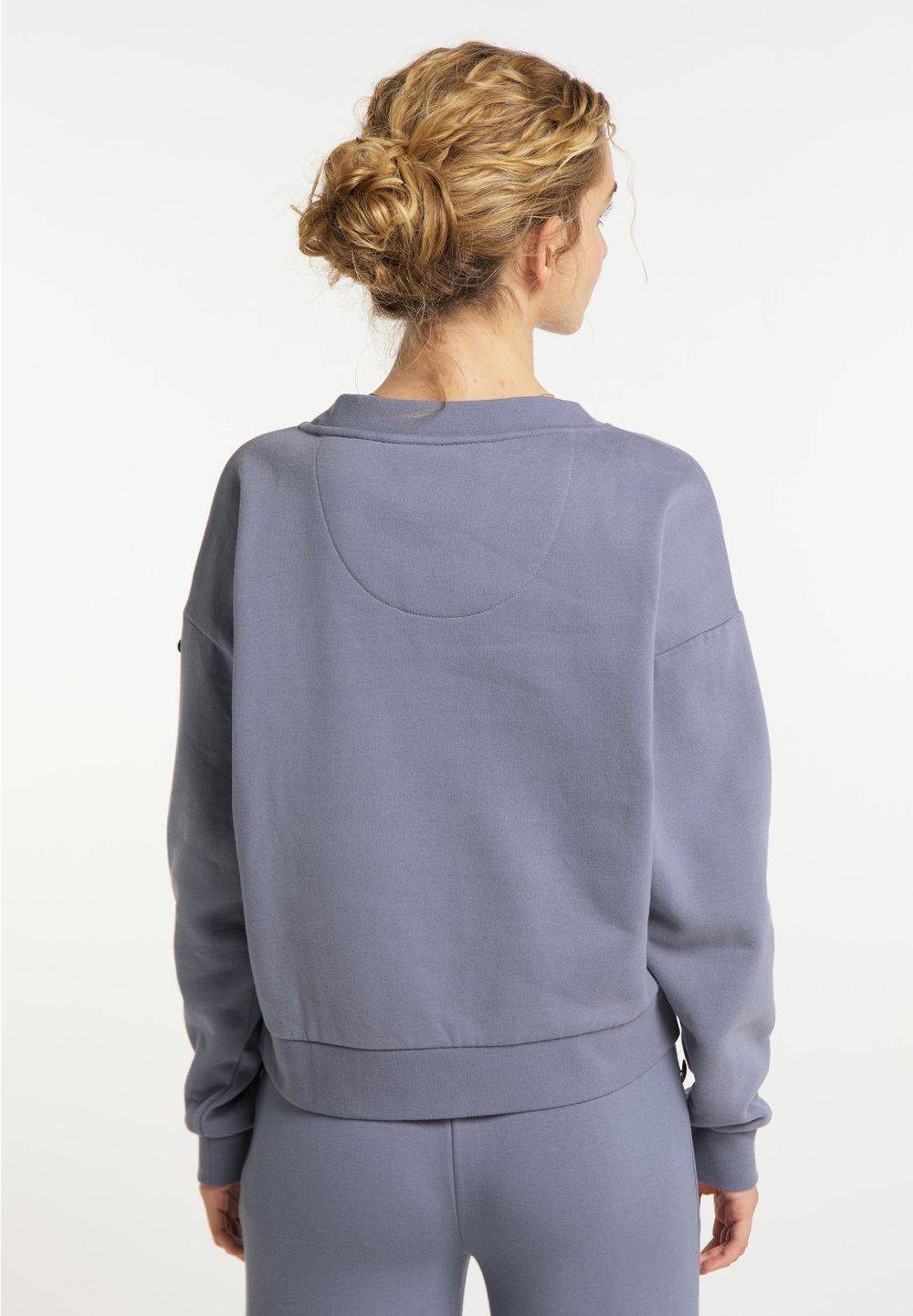 Schmuddelwedda DreiMaster Vintage Sweatshirt Mit V-Ausschnitt