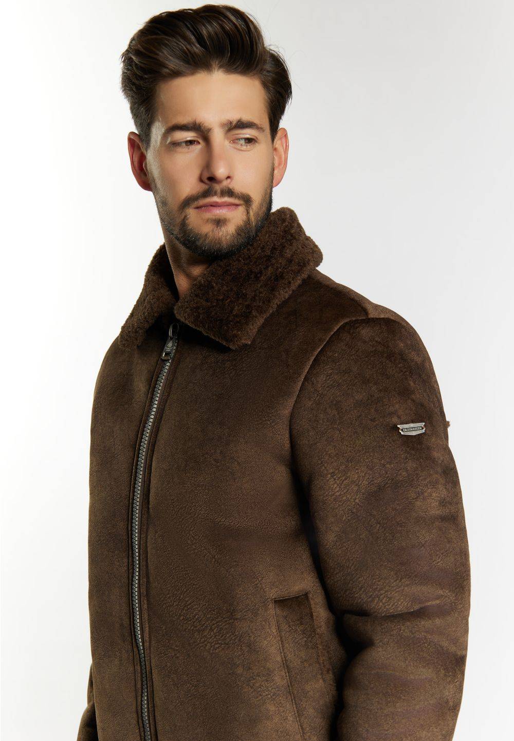 Schmuddelwedda DreiMaster Vintage Übergangsjacke Aus Fellimitat