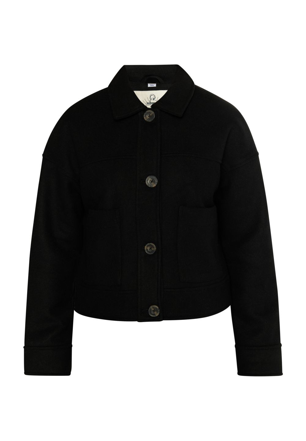 Schmuddelwedda DreiMaster Vintage Übergangsjacke Aus Wollgemisch