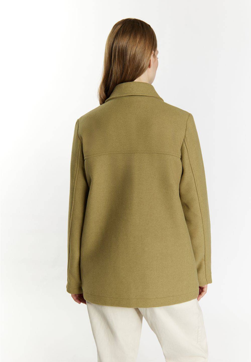 Schmuddelwedda DreiMaster Vintage Übergangsjacke Aus Wollgemisch